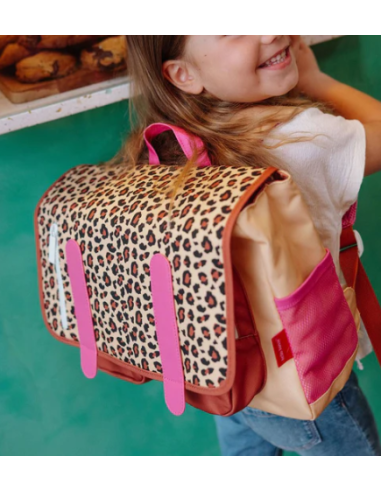 Cartable Léopard - Hello Hossy