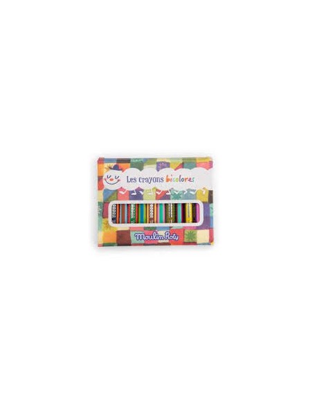 Crayons bicolores - Moulin Roty