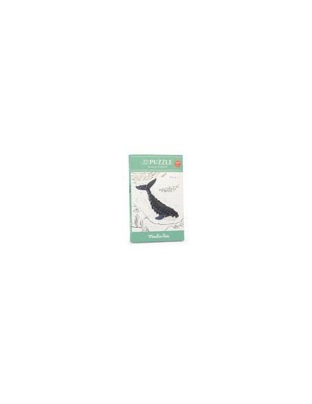 Puzzle 3D Baleine - Moulin Roty