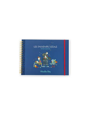 Album Souvenirs d'École Puce & Pilou Moulin Roty – Album Photo Enfant