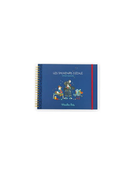 Album Souvenirs d'École Puce & Pilou Moulin Roty – Album Photo Enfant