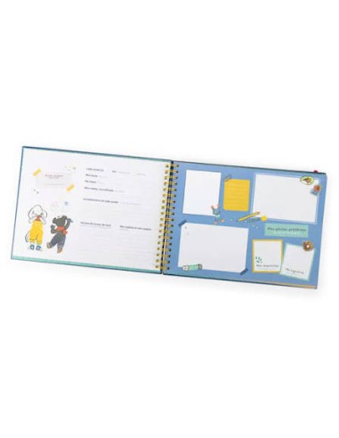 Album Souvenirs d'École Puce & Pilou Moulin Roty – Album Photo Enfant