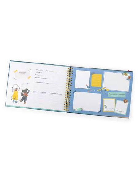 Album Souvenirs d'École Puce & Pilou Moulin Roty – Album Photo Enfant