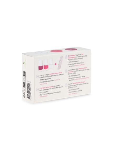 Coffret 3 vernis à ongles Sorbets fruités - Namaki