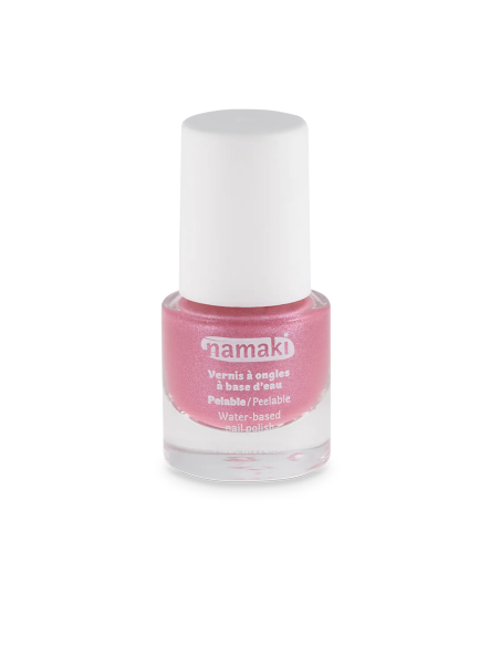 Vernis à ongles pelable Rose pailleté 22 - Namaki