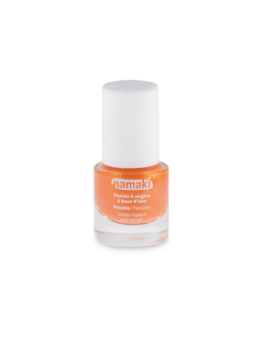 Vernis à ongles pelable Corail pailleté 24 - Namaki
