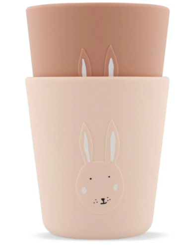 Gobelet en silicone 2 pack Mrs. Rabbit - Trixie