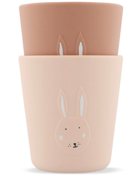 Gobelet en silicone 2 pack Mrs. Rabbit - Trixie