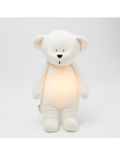 Ours Magique Crème Moonie – Veilleuse et Bruits Apaisants Bébé 2
