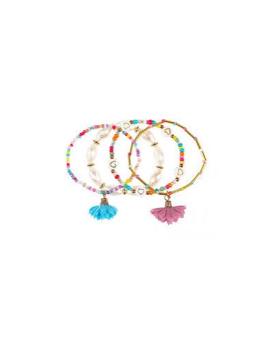 Lot de 4 bracelets Gina bleu - Souza for Kids