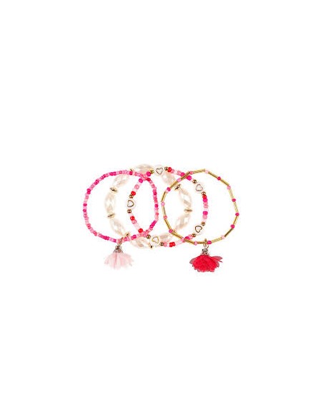 Lot de 3 bracelets Gina rose - Souza for Kids