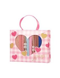 Elastiques à cheveux lente rose 24 pièces - Souza for kids