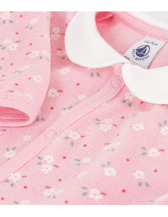 Pyjama en velours rose - Petit bateau 2