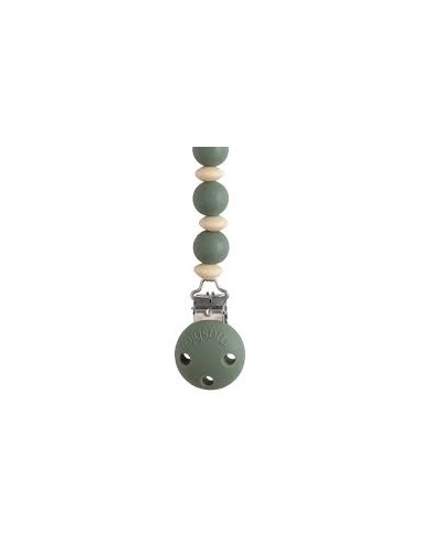 Attache tétine mushie  - Luna dried thyme