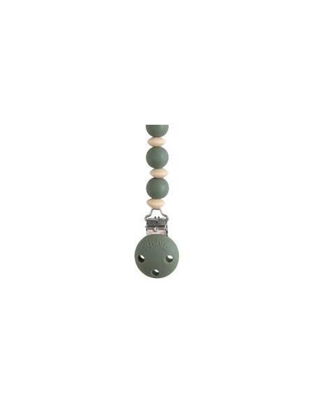 Attache tétine mushie  - Luna dried thyme