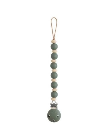 Attache tétine mushie  - Luna dried thyme