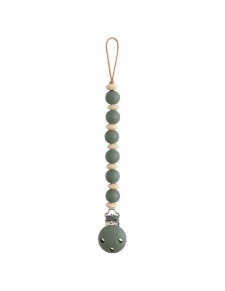 Attache tétine mushie  - Luna dried thyme