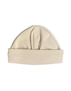 Bonnet de naissance Ivoire en coton - Mamelou | Bonnet bébé 100 % coton