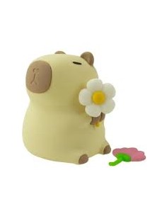 Veilleuse rechargeable Capybara Fleuriste - Mary's | Lampe enfant silicone