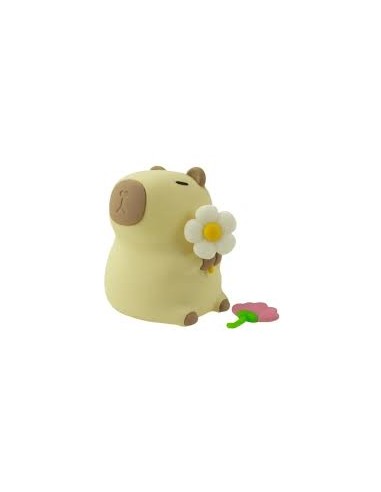 Veilleuse rechargeable Capybara Fleuriste - Mary's | Lampe enfant silicone