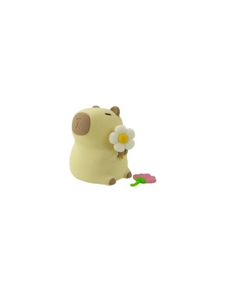 Veilleuse rechargeable Capybara Fleuriste - Mary's | Lampe enfant silicone