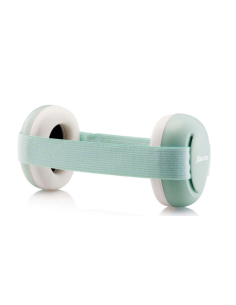 Casque anti-bruit bébé Blanc & Vert Menthe BV74 - Alecto Baby 2