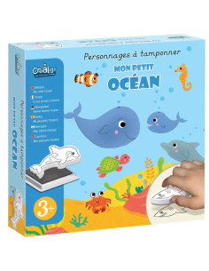 Coffret Personnages à Tamponner ocean - Créalign'