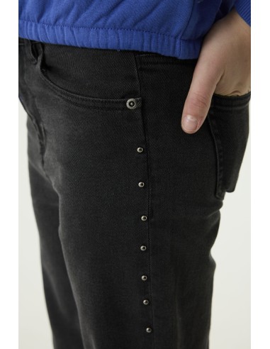 Jeans dark used perles - Garcia