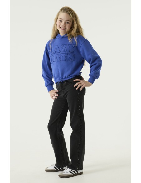 Jeans dark used perles - Garcia