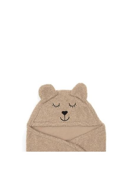Couverture portefeuille Bear Biscuit Jollein | Nid d'ange bébé