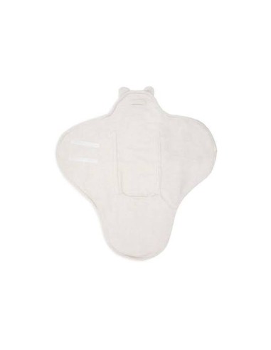 Couverture portefeuille Bear Oatmeal Jollein | Nid d'ange bébé