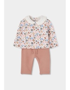Set maille fleurs pour bébé fille -Boboli