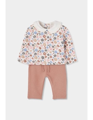 Set maille fleurs pour bébé fille -Boboli