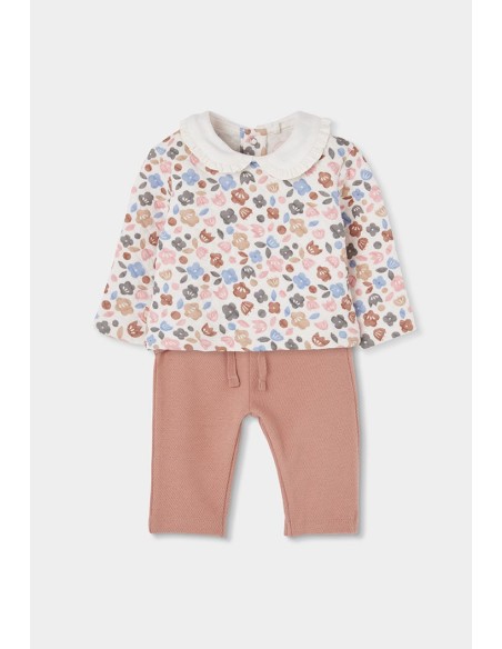 Set maille fleurs pour bébé fille -Boboli