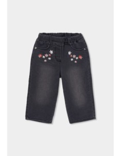 Jeans maille pour fille -Boboli