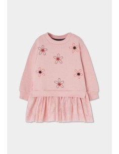 Robe en molleton pour fille -Boboli