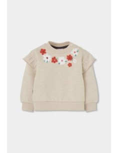 Sweat en molleton flame pour fille -Boboli
