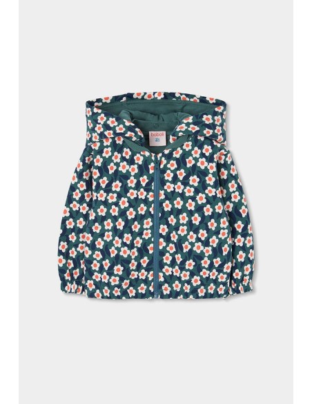 Veste en molleton fleurs pour fille -Boboli