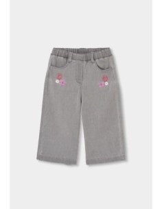 Jeans maille pour fille -Boboli 2