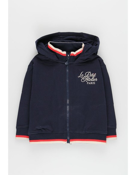 Veste en molleton à capuche pour fille -Boboli