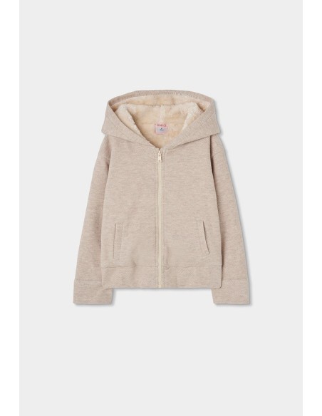 Veste en toile épaisse maille pour fille -Boboli