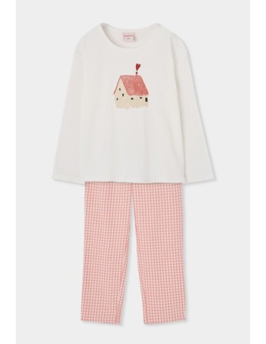 Pyjama cotêlé a carreaux pour fille - Boboli