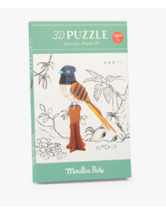 Puzzle 3D Gobe-bouche de paradis - Moulin Roty
