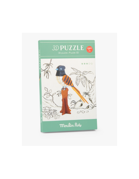 Puzzle 3D Gobe-bouche de paradis - Moulin Roty