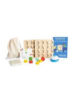 Rapido Duo Moulin Roty – Jeu de Rapidité en Bois Dès 4 Ans 2