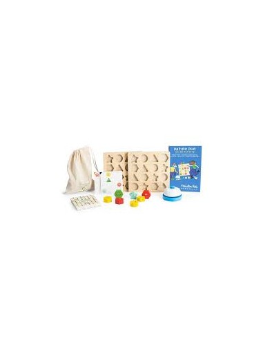 Rapido Duo Moulin Roty – Jeu de Rapidité en Bois Dès 4 Ans