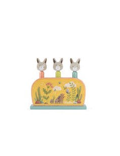 Pop up trois petits lapins - Moulin Roty