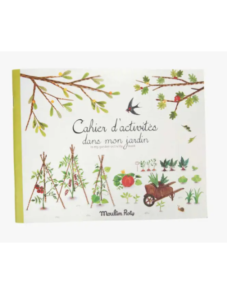 Cahier d'activités Dans mon jardin - Moulin roty