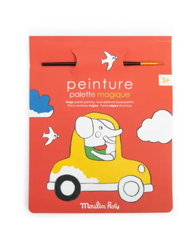 Peinture palette magique Les Popipop - Moulin Roty