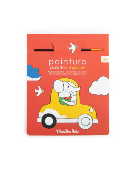 Peinture palette magique Les Popipop - Moulin Roty